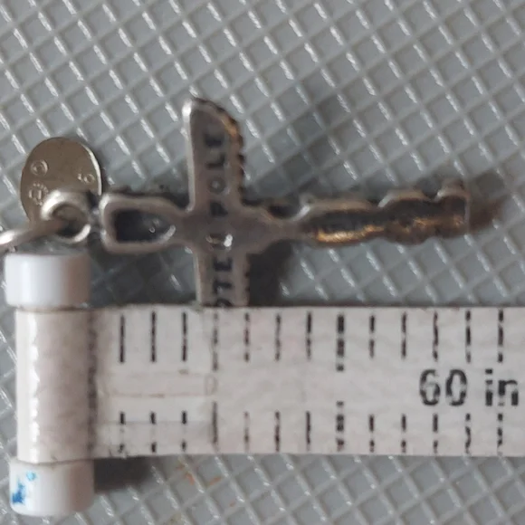 Totem pole charm on sterling chain native - Picture 12 of 13